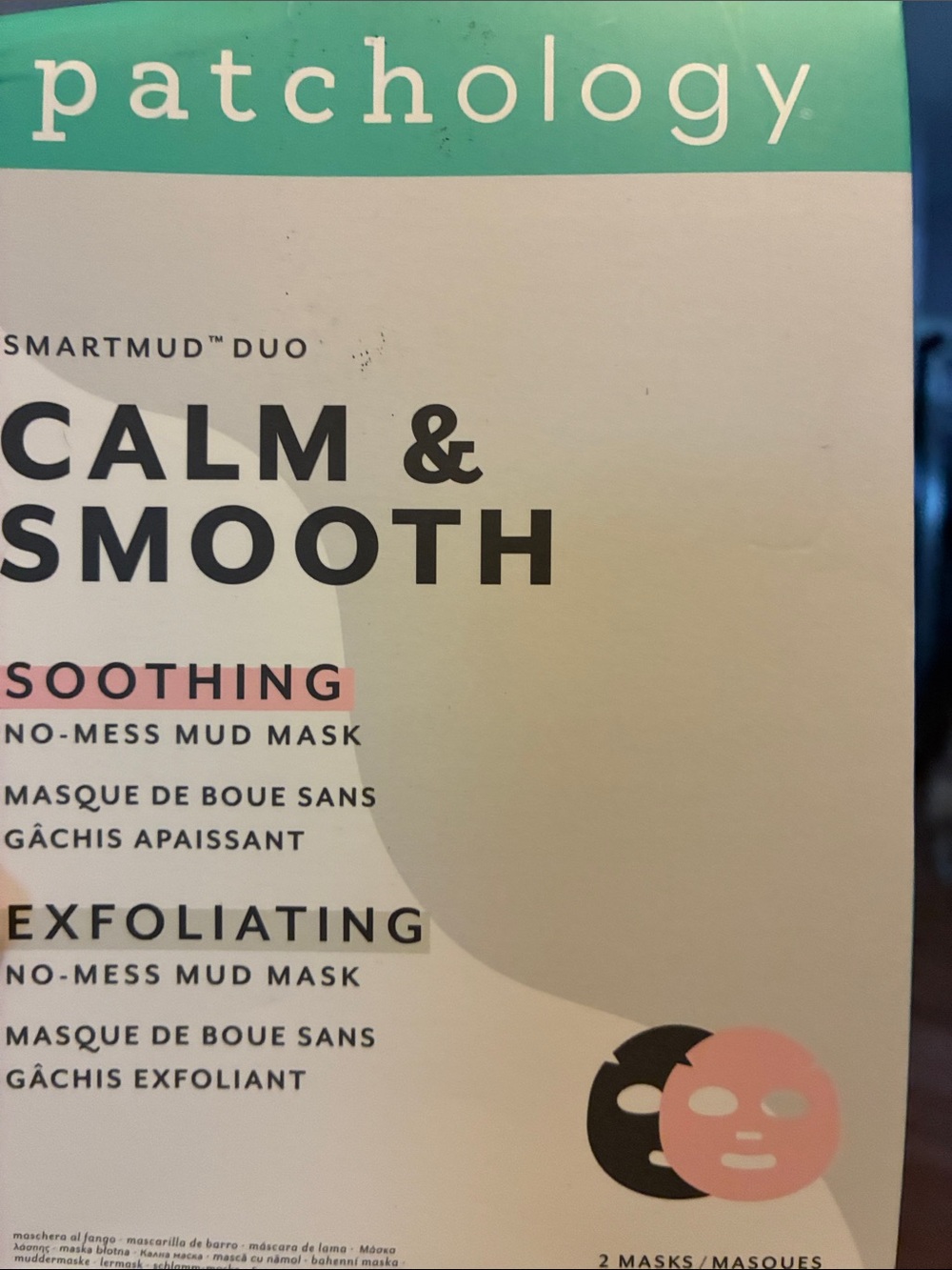 Patchology Calm & Smooth Soothing No-Mess Mud Mask - Pink
